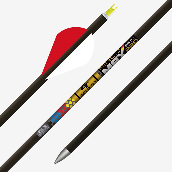 Tube nu carbone Gold tip Nine.3 Pro new (par 12) main image 0
