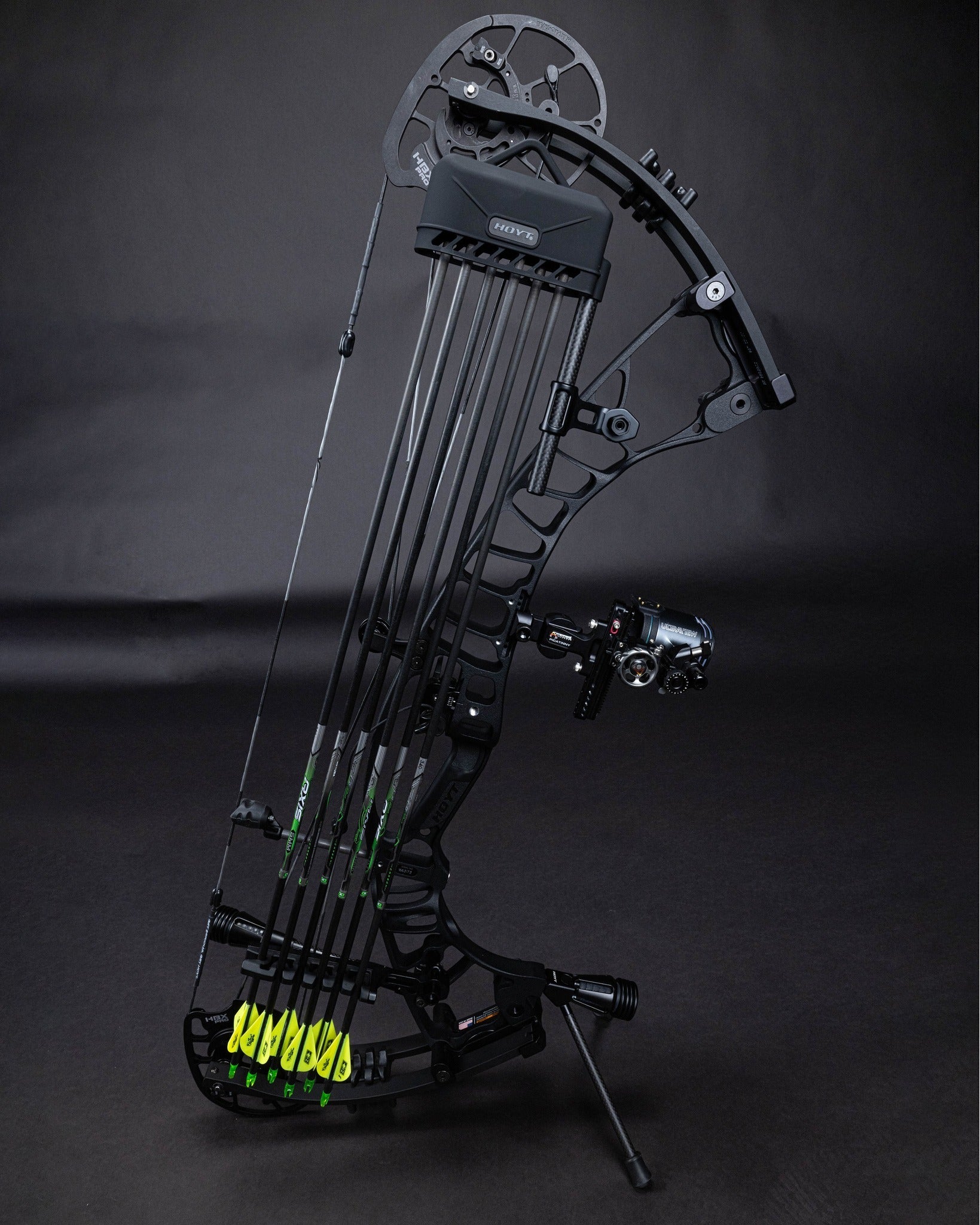 Carquois Hoyt Superlite 2 Pièces Pour Arc à Poulies - 6 Flèches - Occasion Couleur Wilderness
