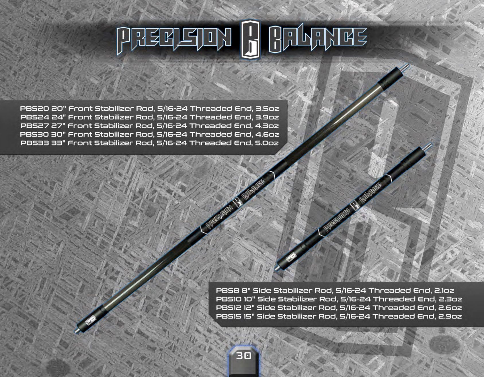 Doinker Side Rods DOINKER PRECISION BALANCE SIDE ROD – ArcheryThai