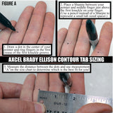 AXCEL CONTOUR FINGER TAB